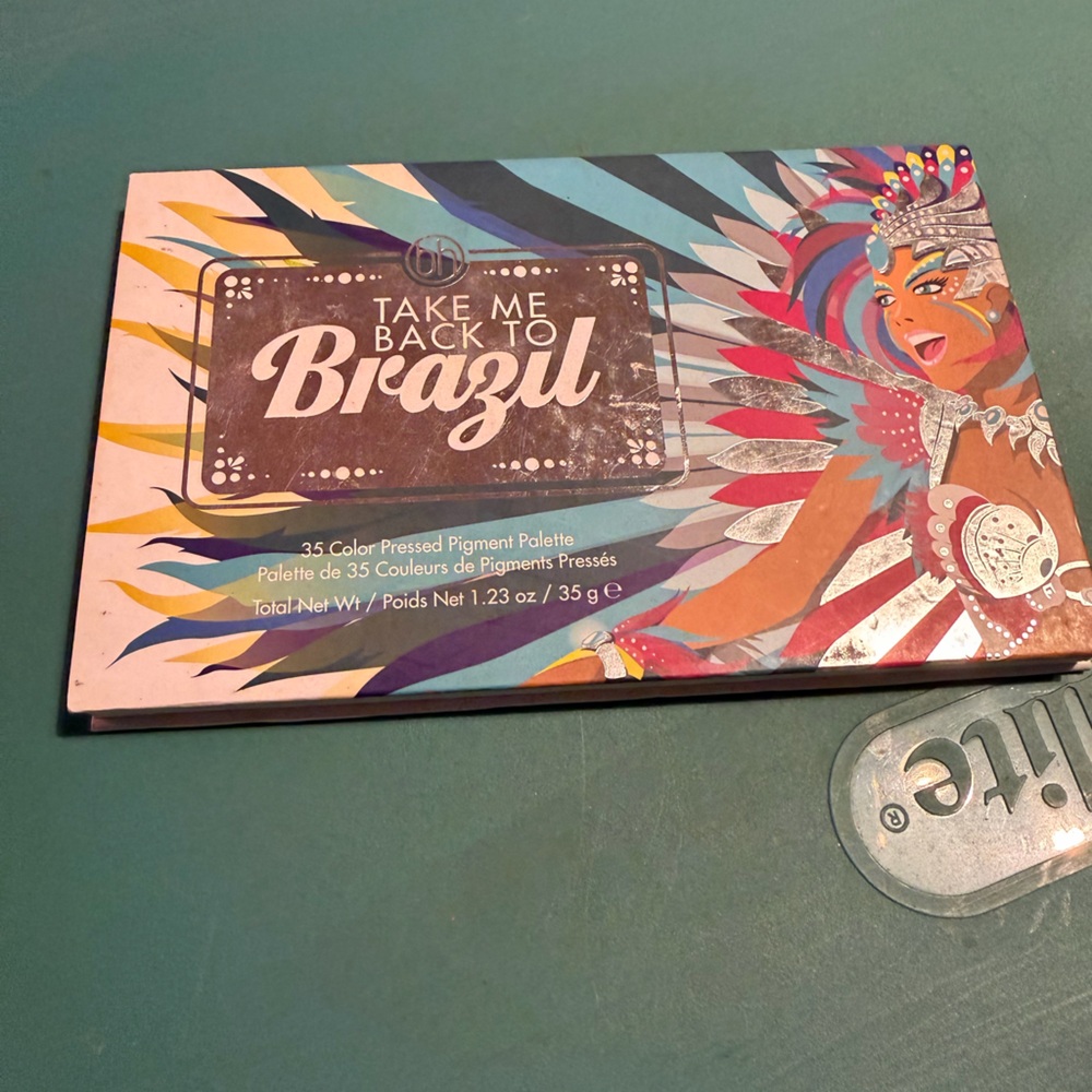 BH Cosmetics Take Me Back to Brazil 35 Color high Pigment eyeshadow Palette